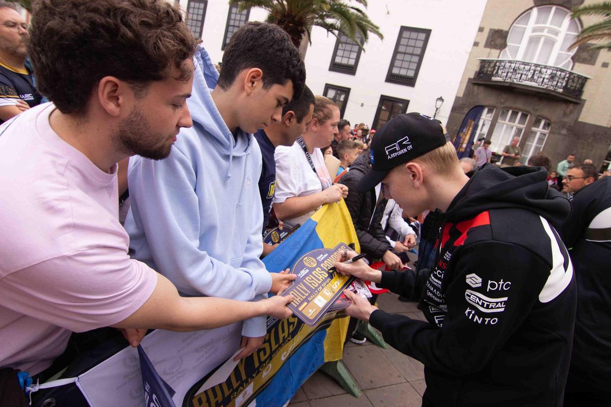 Santa Ana, salida Rally Islas Canarias