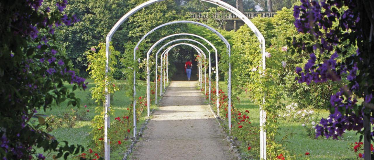 Paseo de los jardines Quiñones de León (Vigo). // MARTA G.BREA