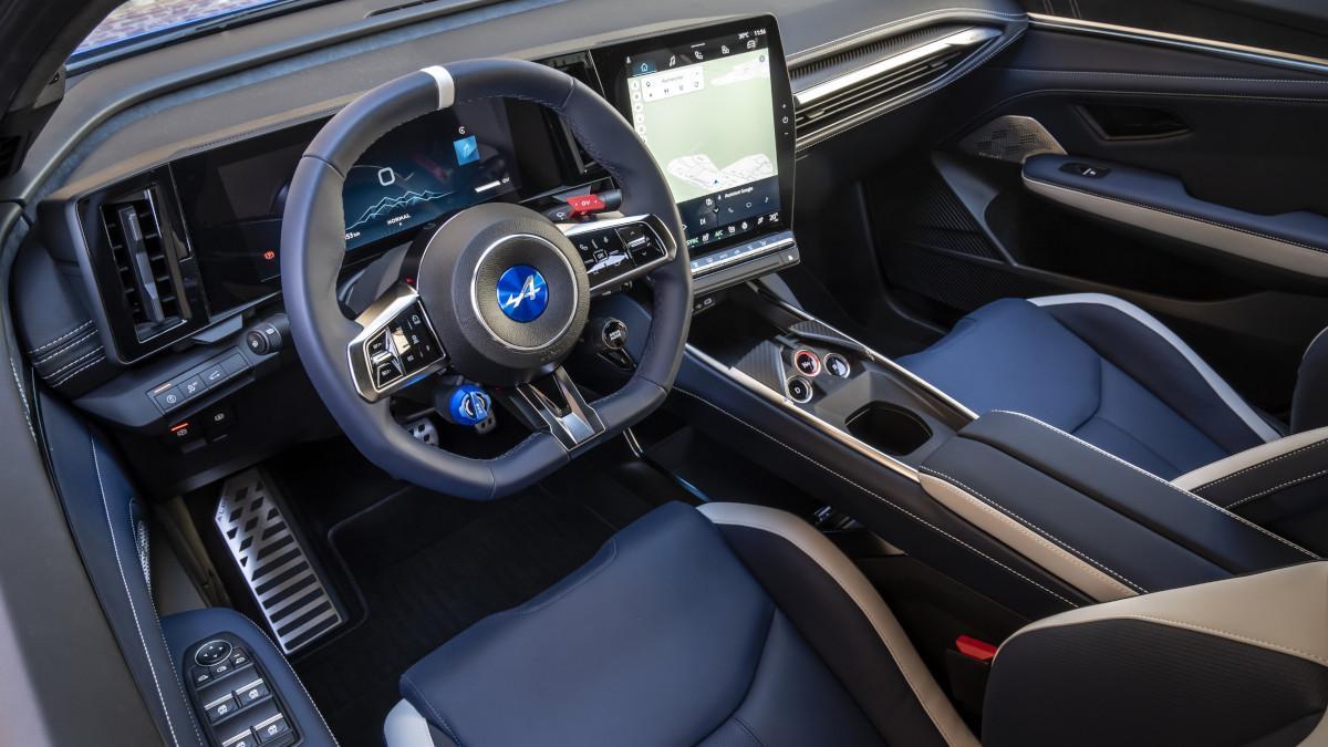 Interior del Alpine A390 GTS