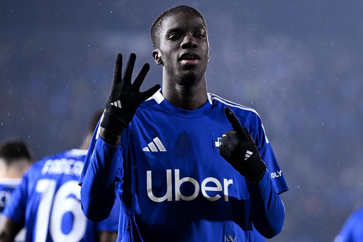 Assane Diao ya se entrena casi tres meses después