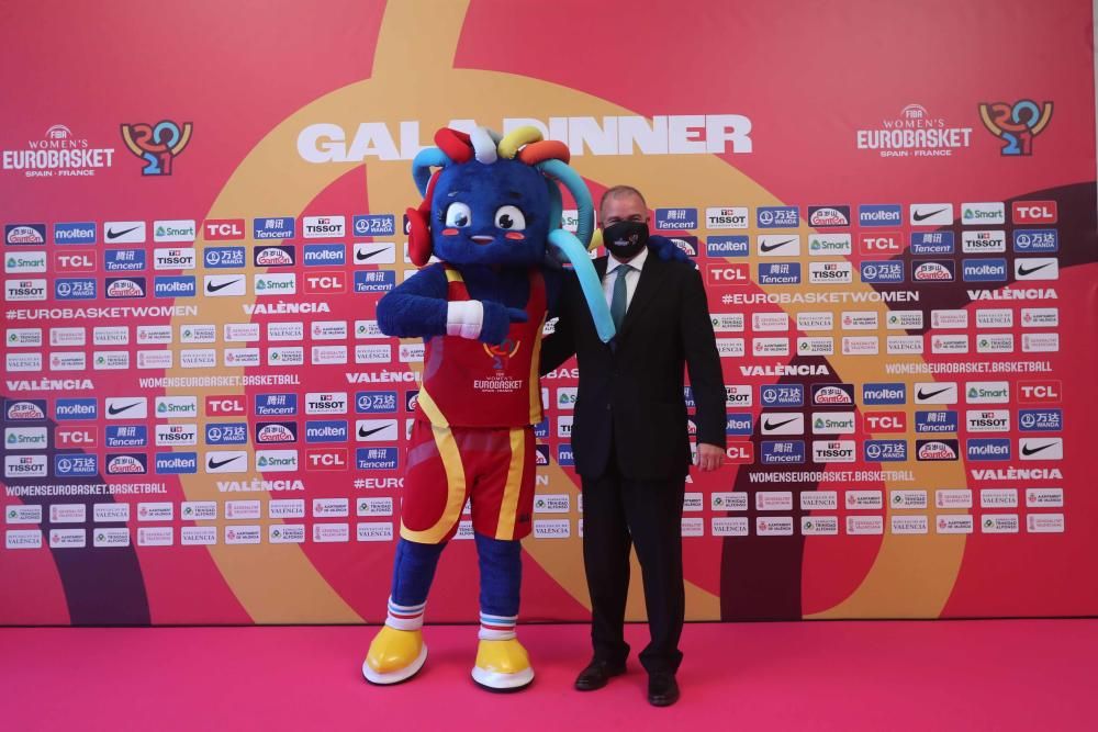 Cena de Gala con motivo del Eurobasket