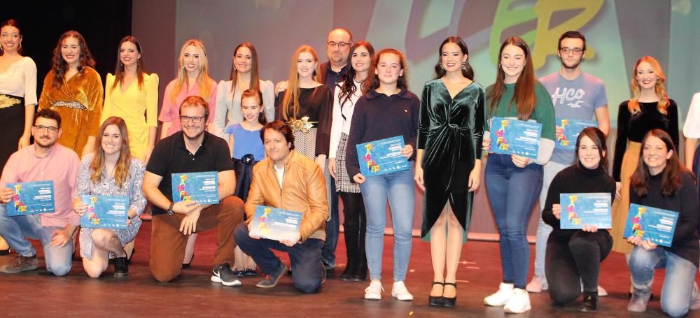 Nominados de Actor/Acriz Novel. Vicente Casasús (Tomasos); Carol Lorca y Mayte Díaz (S. Isidro) en promoción; Sofía Francés y Célia Sanchis (Cádiz-Denia) y Alejandro Cerezo (Cra. S. Luis-Dr. Waksman) en Juvenil y triplete de Sevilla-Dènia en Principal: A: Jorge Rocher, José Cuenca y Laura Ramos.