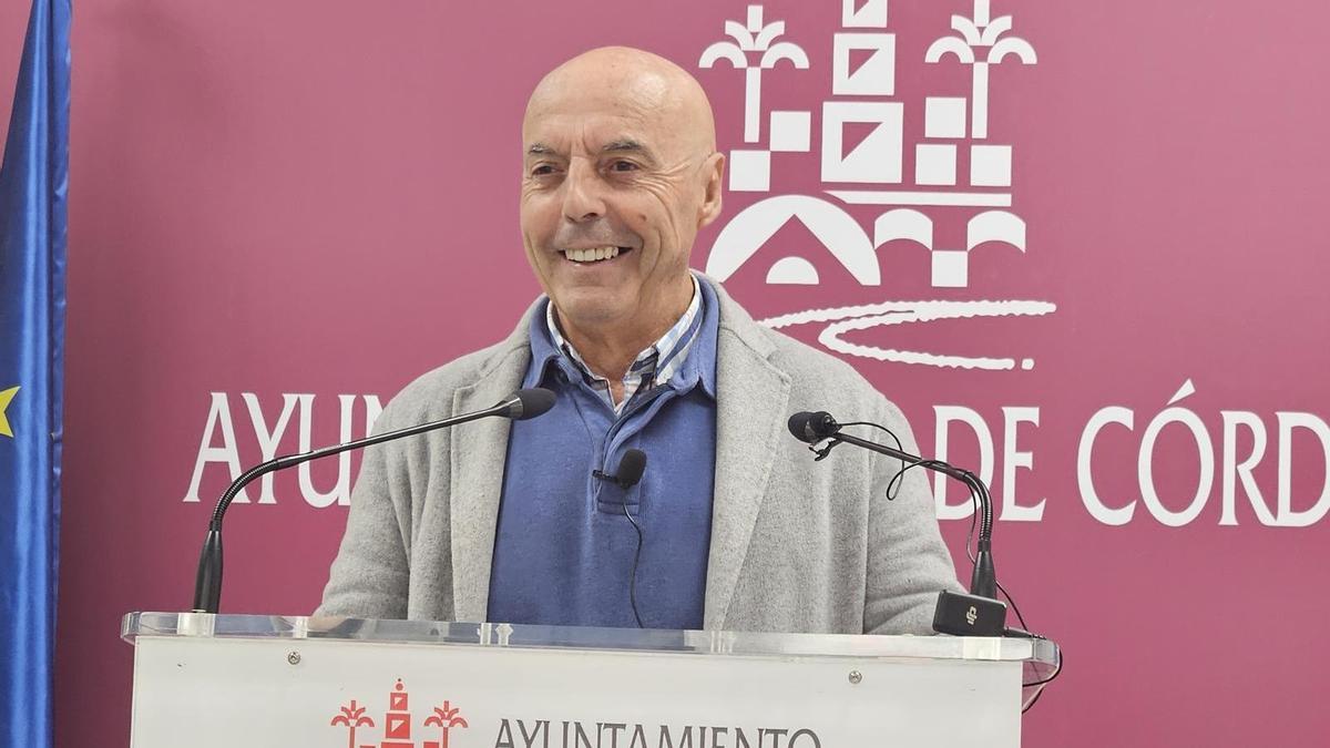 El portavoz socialista en el Ayuntamiento de Córdoba, Antonio Hurtado.