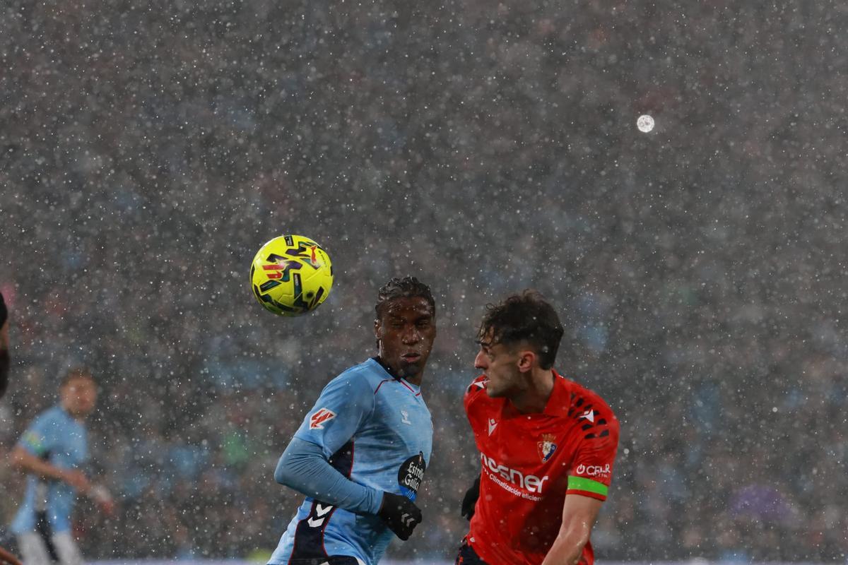 El Celta - Osasuna de la jornada 23 de LaLiga, en imágenes