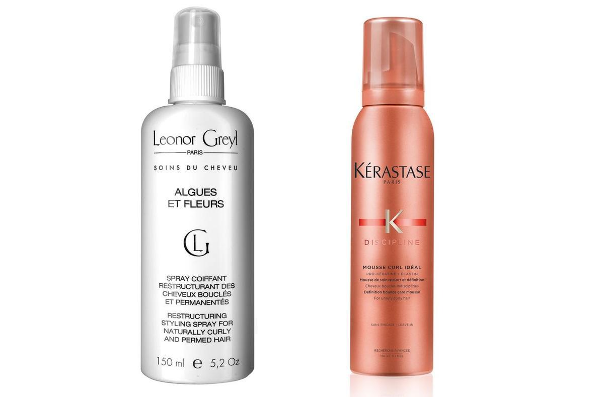 Spray Algues et Fleurs de Leonor Grey, Mousse Curl Idéal de Kérastase