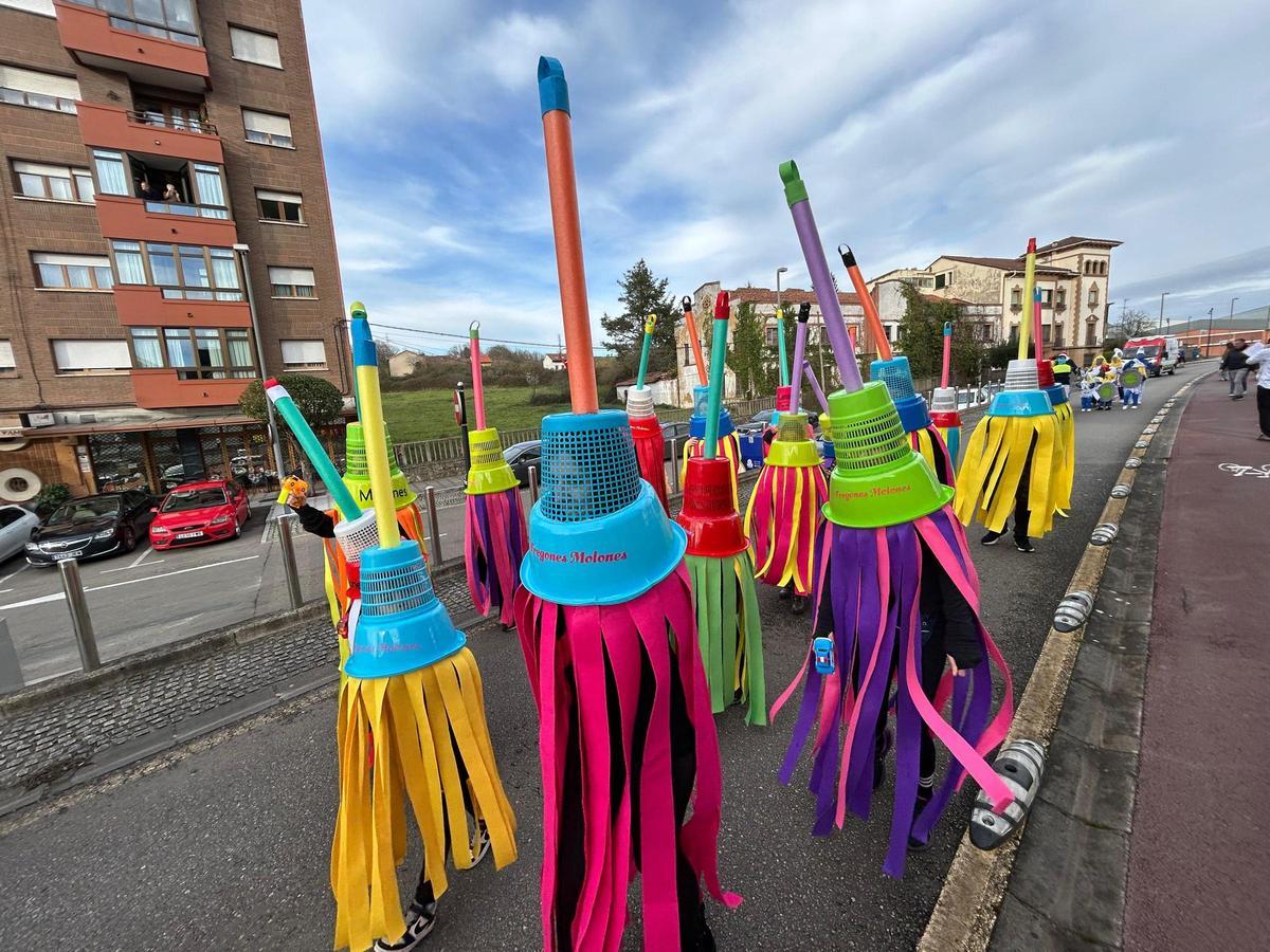 EN IMÁGENES: Así fue el desfile de carnaval en Pola de Siero