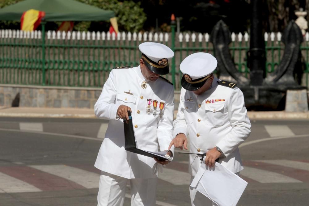 La Armada rinde homenaje a los que dieron su vida por España en el día de la Virgen del Carmen