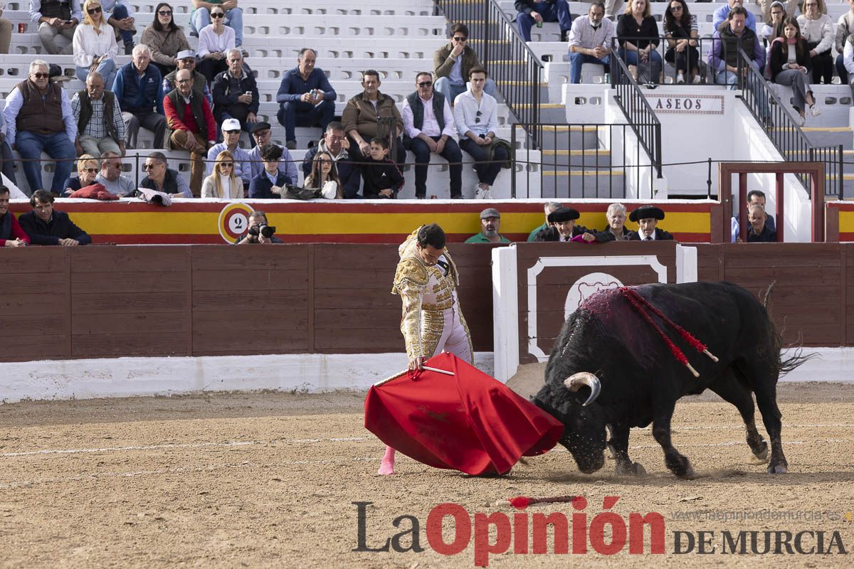 El torero de Cehegín, Antonio Puerta, en la corrida clasificatoria de la Copa Chenel de Madrid