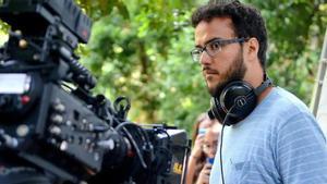 El director de cine Armando Ravelo durante un rodaje.