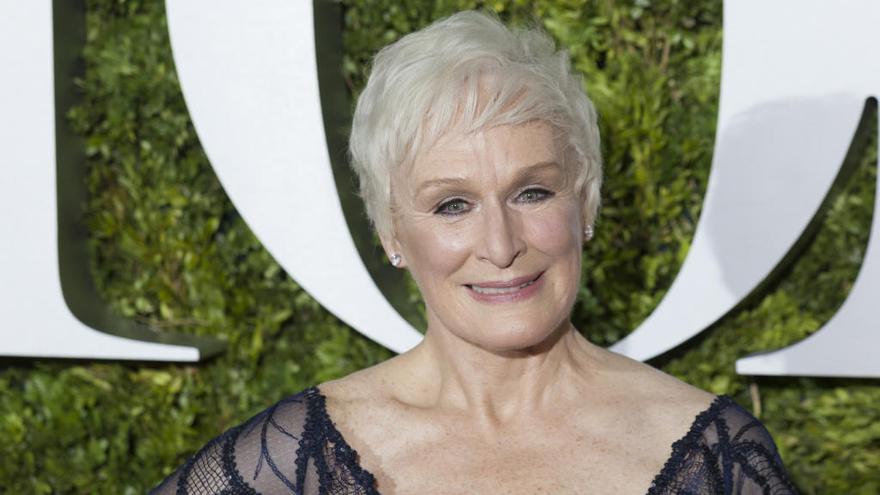 La actriz Glenn Close competirá por el Oscar a la mejor actriz.