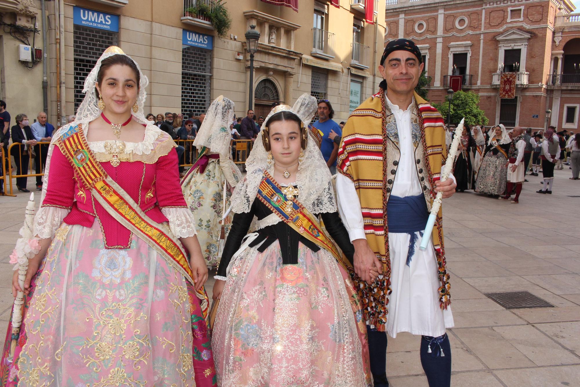 La fuerza de las Fallas en la Procesión de la Virgen (II)