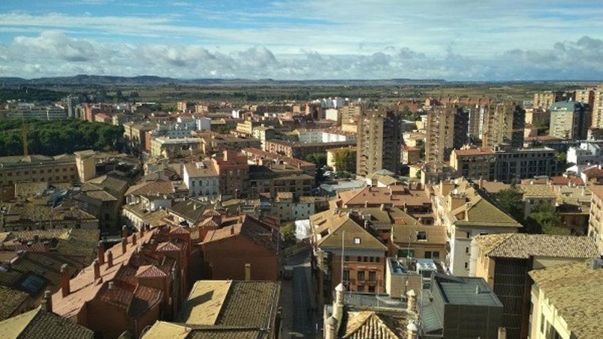Panorámica de la ciudad de Huesca