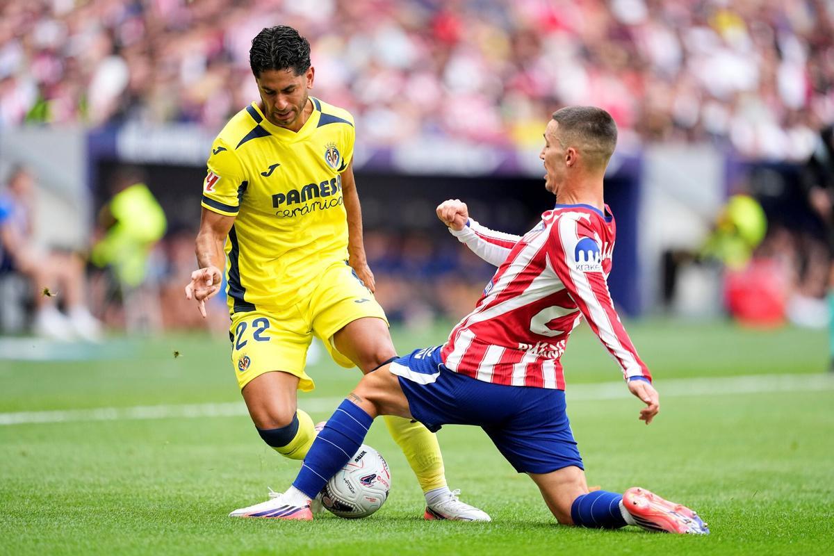 Atlético de Madrid - Villarreal, en imágenes