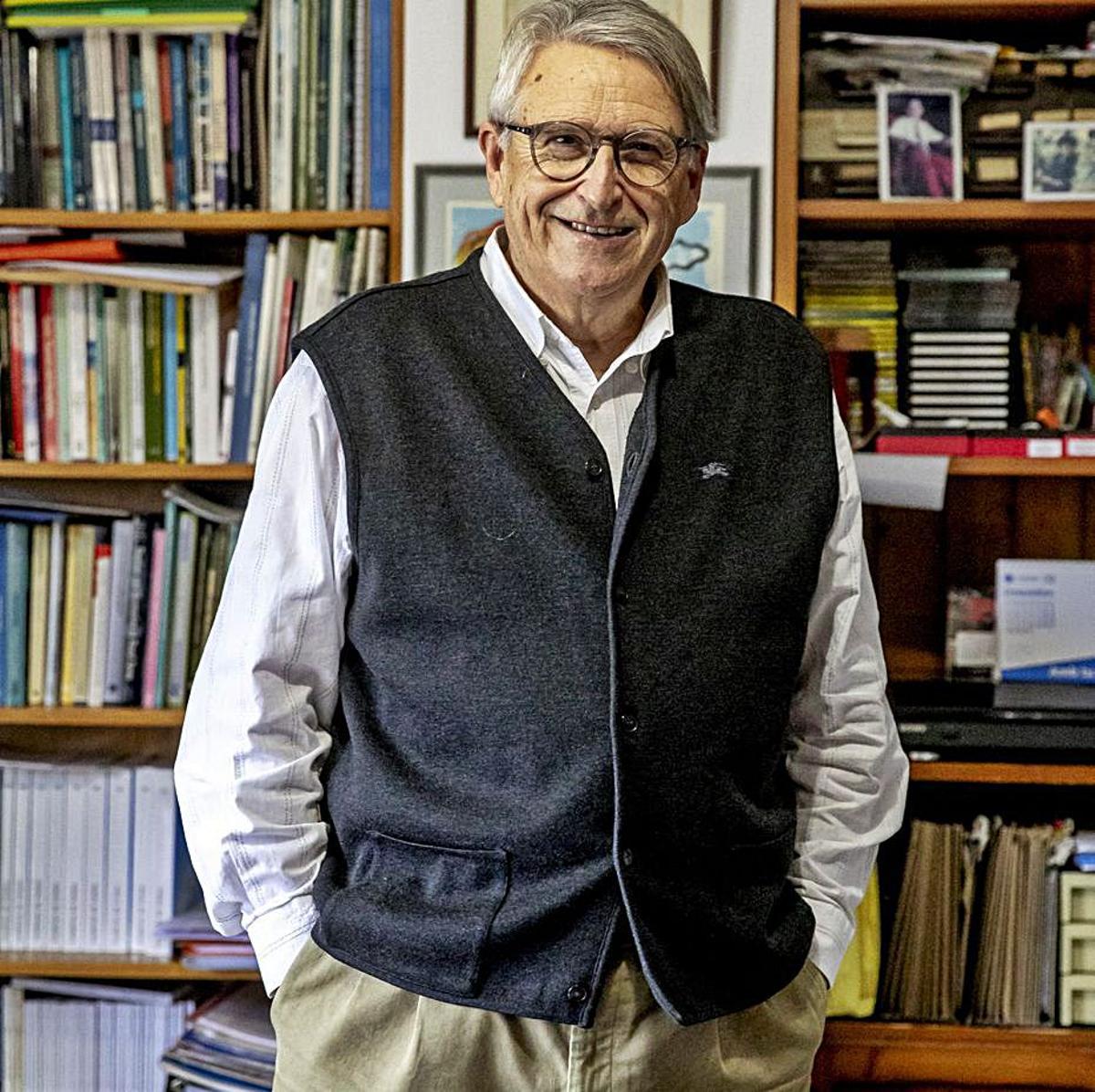 Pere Salvà, catedrático de Geografía Humana. | B. RAMON