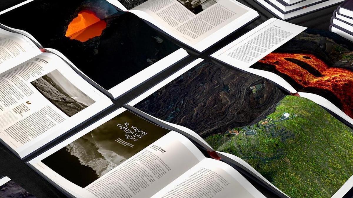 El fotógrafo Alfonso Escalero publica un libro con testimonios sobre el volcán de La Palma