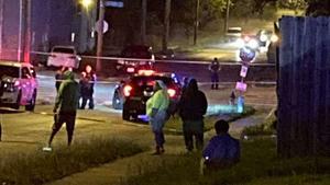 Escena del tiroteo en Kansas City
