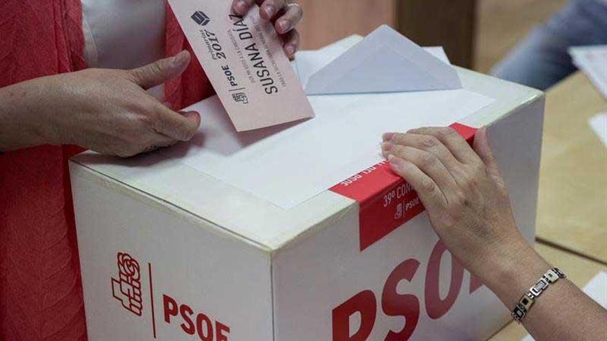 Cierran los centros de votación de las primarias del PSOE