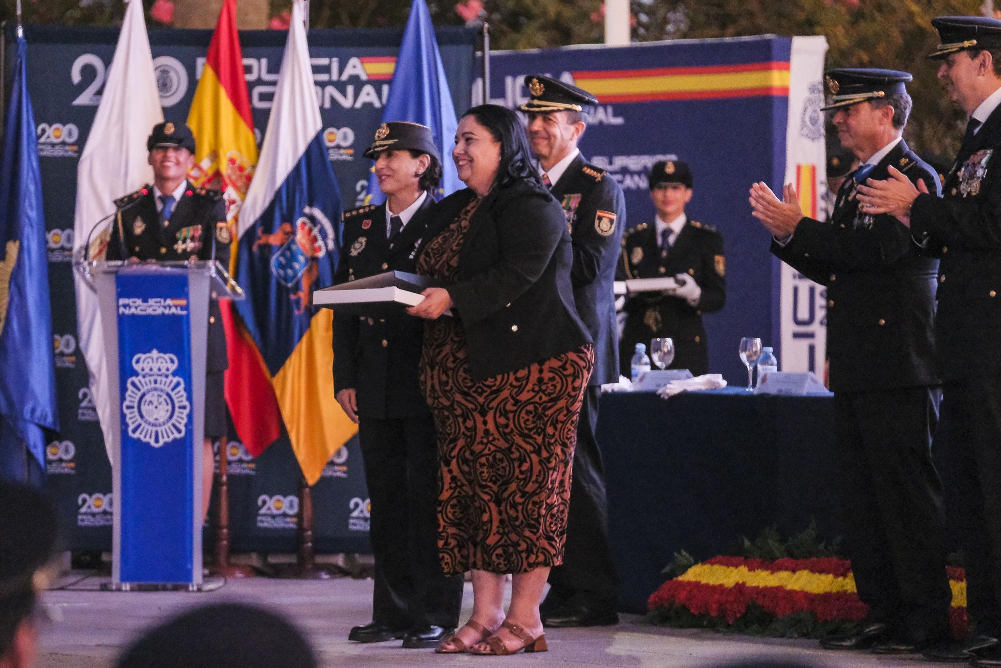 27-09-2024 SAN BARTOLOMÉ DE MASPALOMAS. Acto por el Día de la Policía Nacional, junto al Faro de Maspalomas  | 27/09/2024 | Fotógrafo: Andrés Cruz