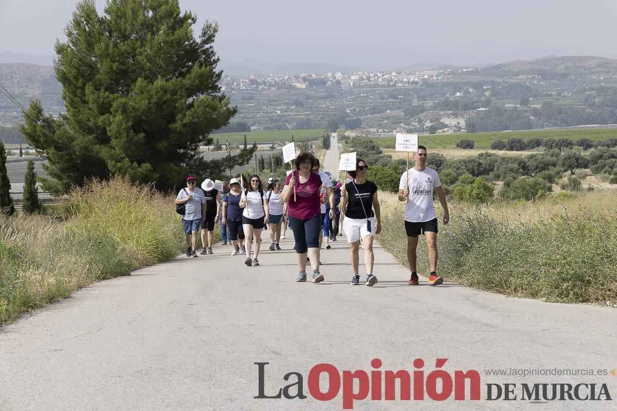 Así ha sido la marcha convocada por la Asociación Plaza Nueva en defensa de la Estación de tren de Calasparra