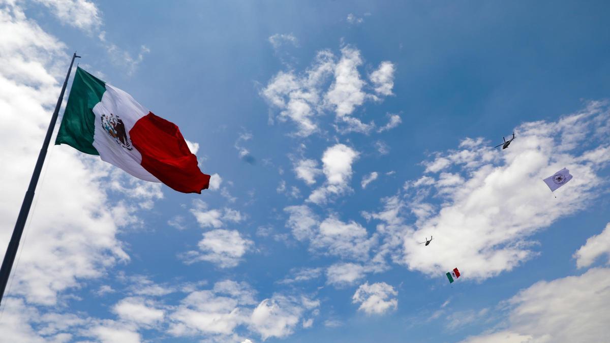 Bandera de México.