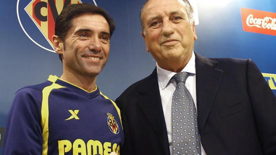 Marcelino junto a Roig.