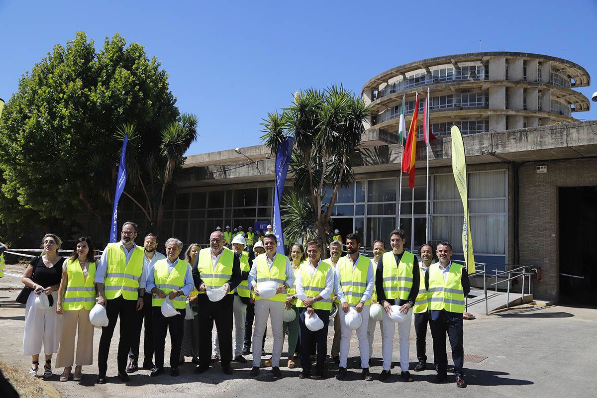 El comienzo de las obras del Campus de FP de Córdoba, en imágenes