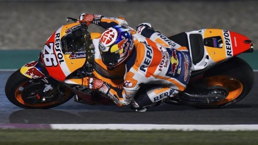 MotoGP: acostados en el asfalto