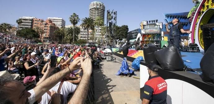 24.02.19. Las Palmas de Gran Canaria. Carnaval 2019. Carnaval de día en el Parque de Santa Catalina, concierto de Manny Manuel . Foto Quique Curbelo  | 24/02/2019 | Fotógrafo: Quique Curbelo