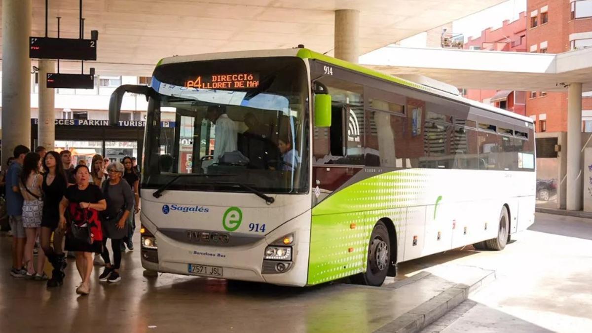 L'estació d'autobusos de Lloret de Mar, en una imatge d'arxiu.