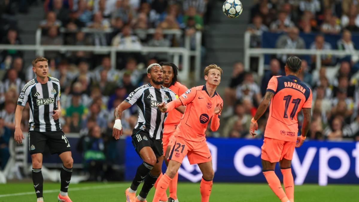 1x1 del FC Barcelona frente al Newcastle