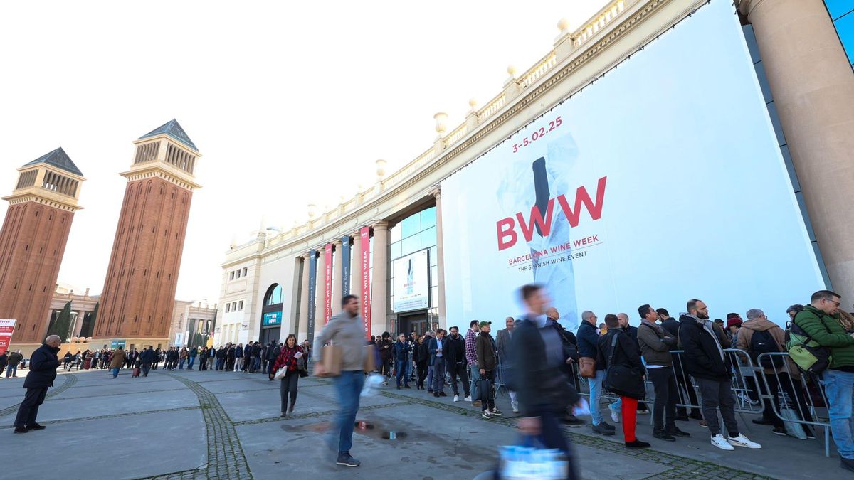Ambiente en Barcelona Wine Week 2025.