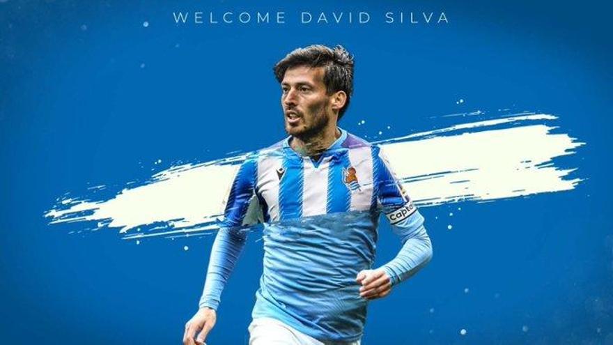 David Silva ficha por la Real Sociedad