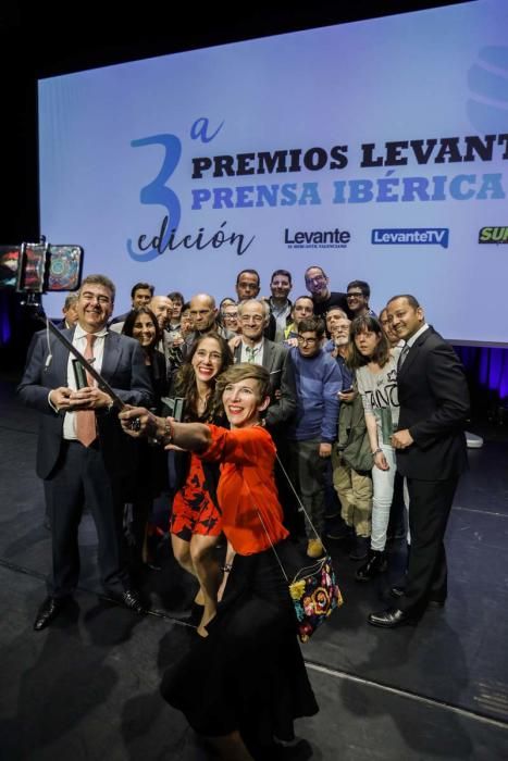 Gran gala de los Premios Levante Prensa Ibérica.