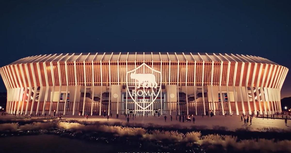 Así será el nuevo estadio de la Roma