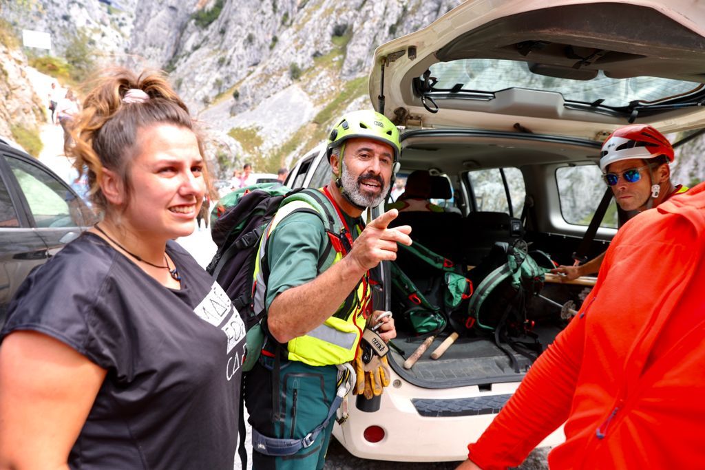 Así vivió el rescate la familia de los montañeros cántabros desaparecidos en los Picos de Europa