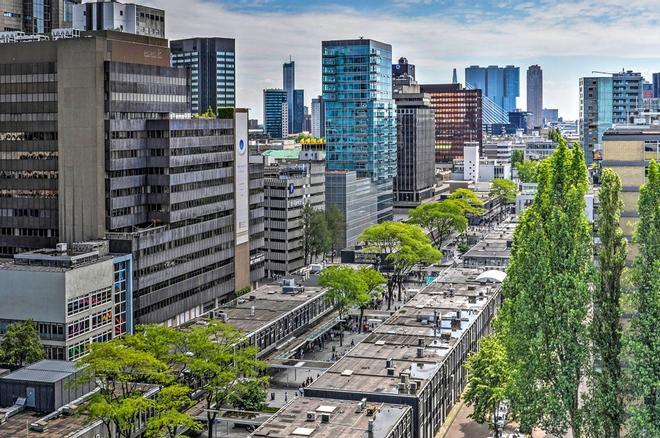 Calle Lijnbaan en Rotterdam