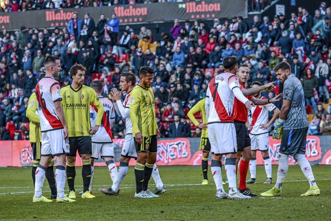 Rayo Vallecano contra Real Zaragoza