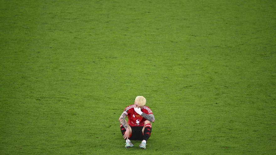 Amorim ajusta cuentas con Garnacho: "¿Quién falló contra el Athletic?"