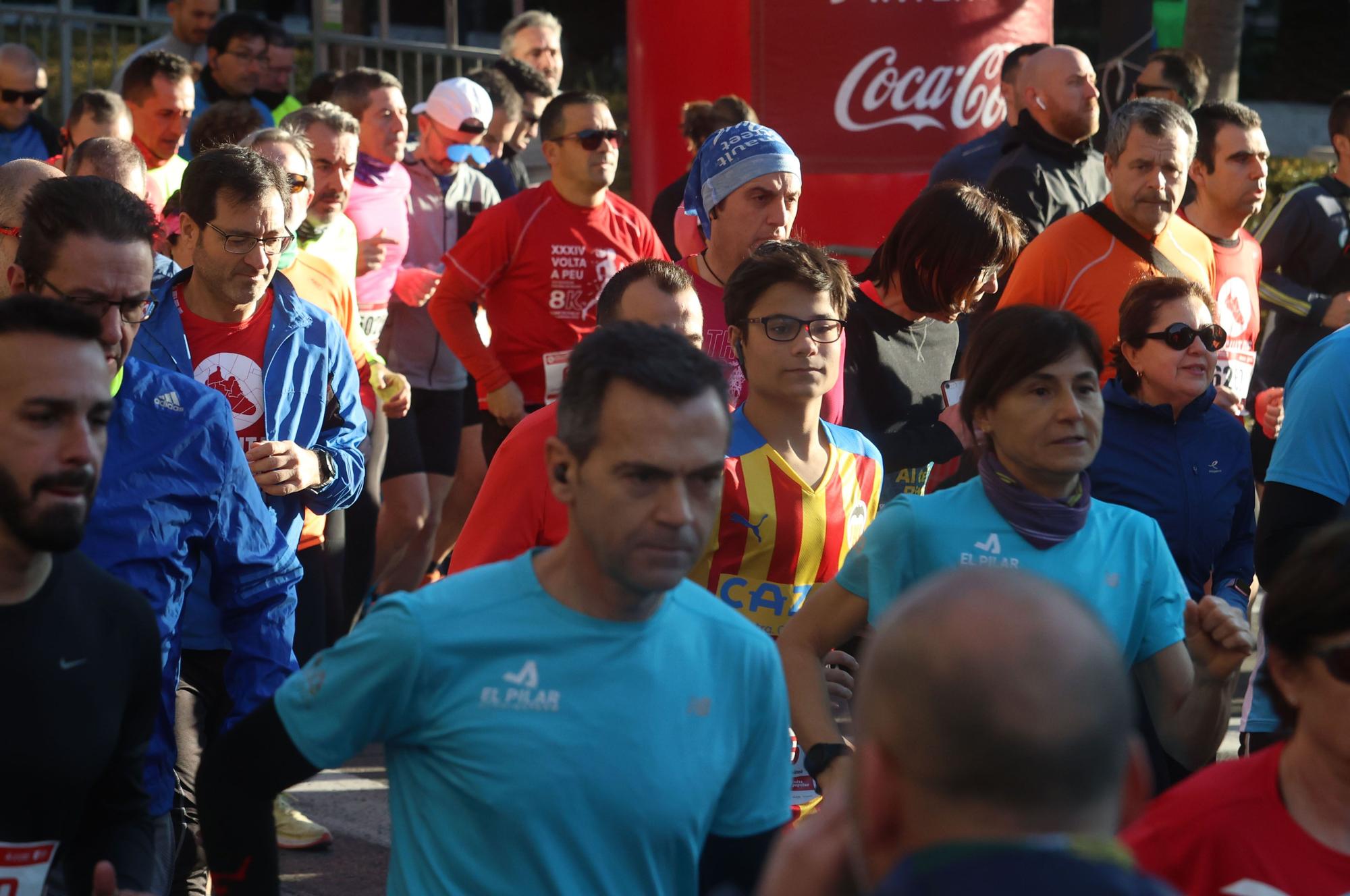 Explosión valencianista en la carrera Runners Ciudad de Valencia