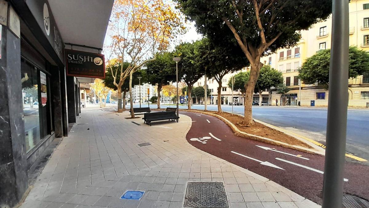 Actuación realizada en la calle Rafel Rodríguez Méndez.