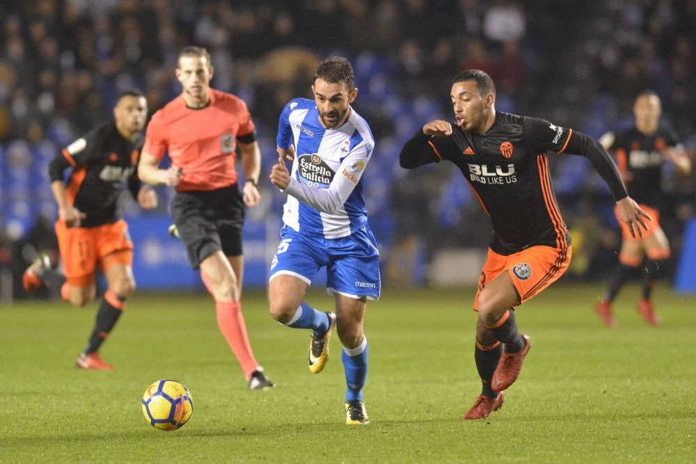 El Dépor cae en Riazor ante el Valencia