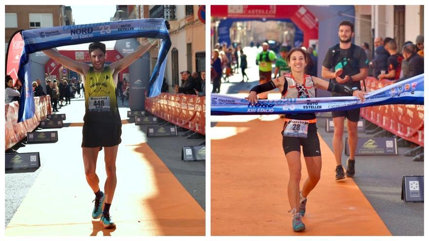 Nahum Calaceit y Sara Pérez triunfan en la Marxa de Borriol en el inicio de la Lliga Castelló Nord