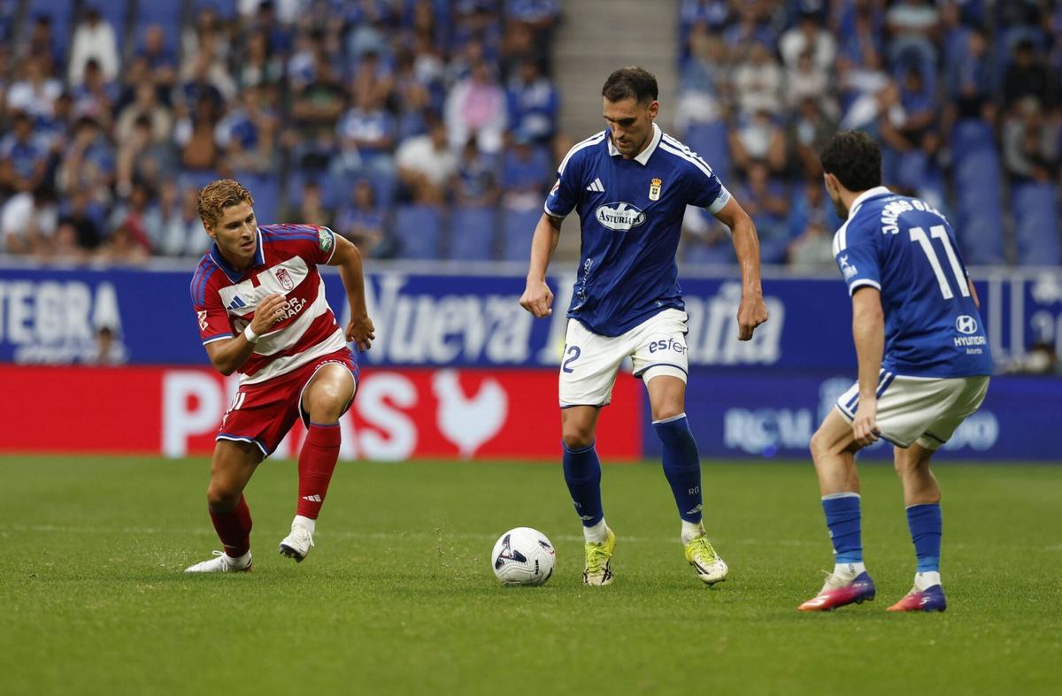 Así fue el partido entre el Real Oviedo y el Granada Así fue el partido entre el Real Oviedo y el Granada