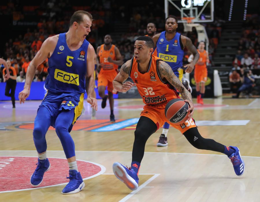 Valencia Basket - Maccabi Tel Avi, en imágenes