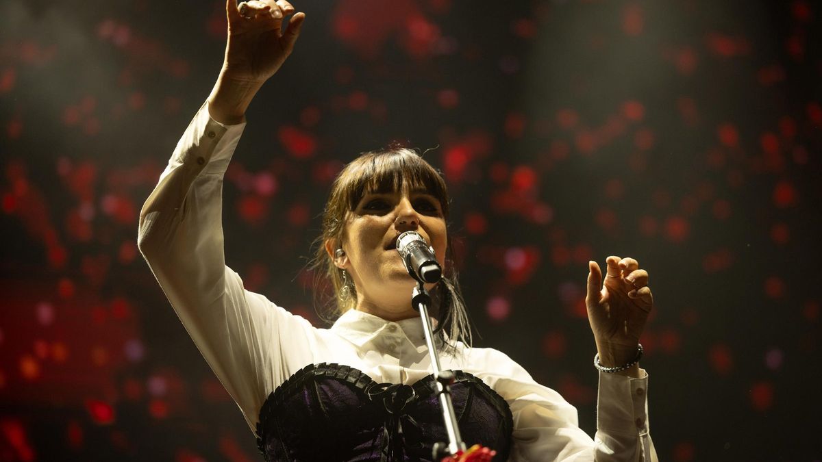 Imagen de un concierto de Rozalén en Madrid.