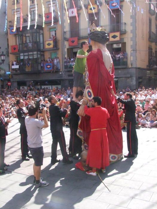 Ballada de gegants a les Festes del Tura