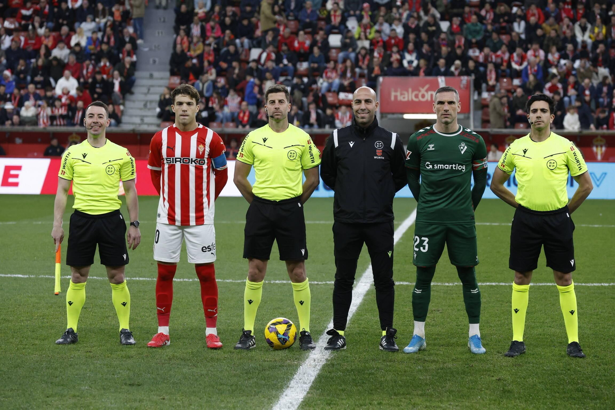 El partido entre el Sporting y el Eibar, en imágenes