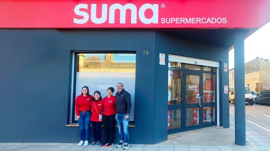 Albalate de Cinca estrena un supermercado Suma