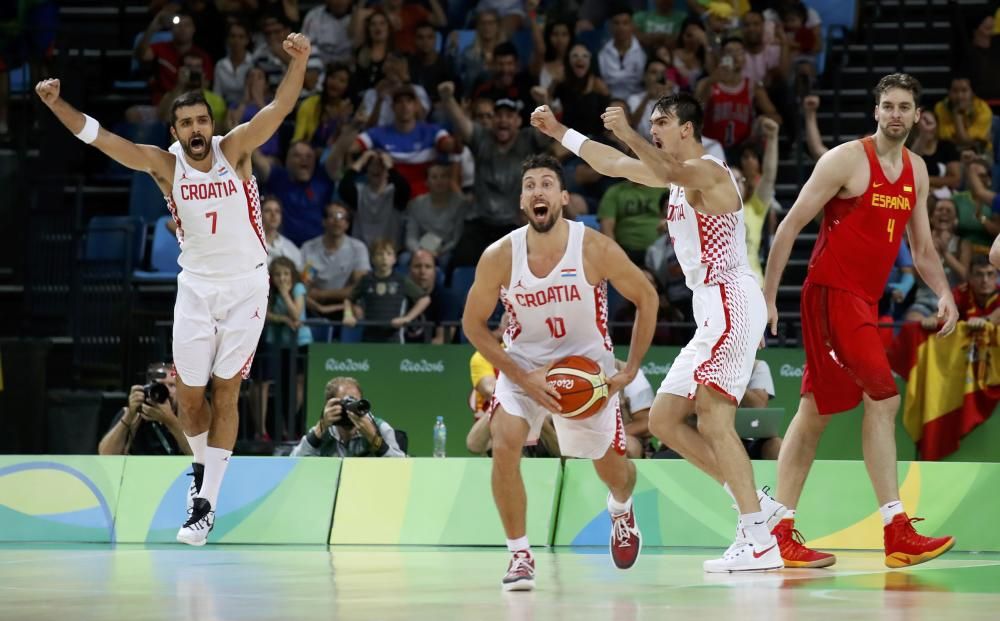 Olimpiadas Río 2016: España - Croacia