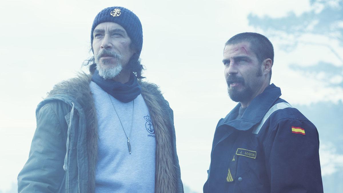 Óscar Jaenada y Maxi Iglesias en la segunda temporada de 'Punto nemo'